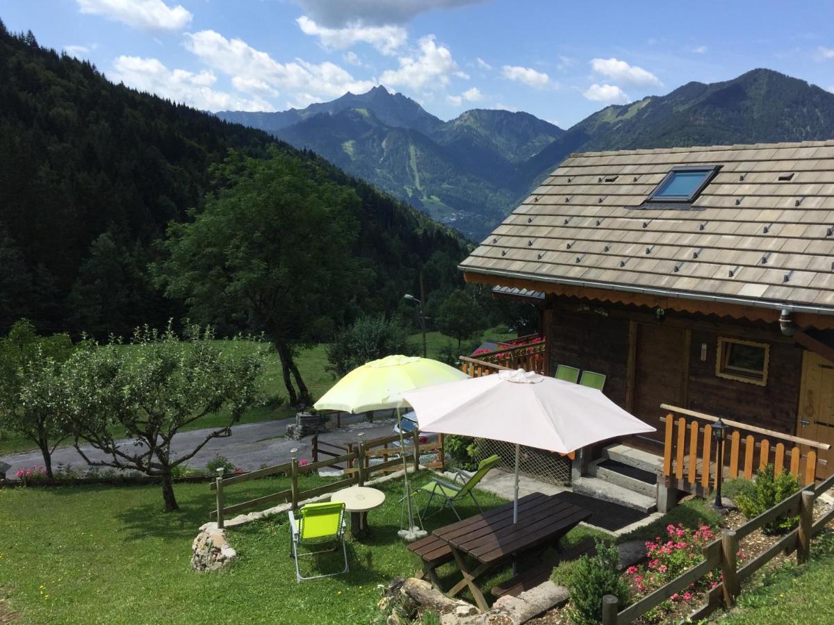 Chalet Fleur Des Neiges Saint-Jean-dʼAulps エクステリア 写真
