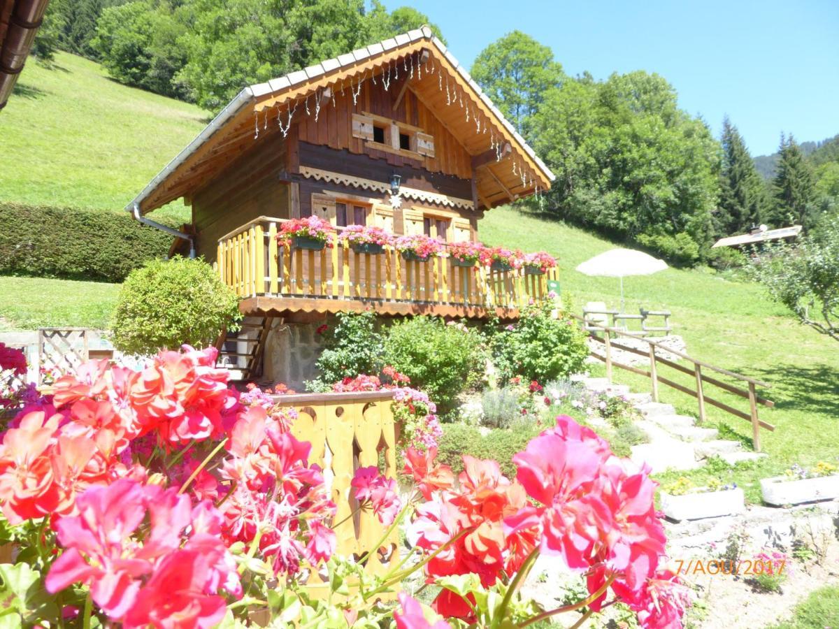 Chalet Fleur Des Neiges Saint-Jean-dʼAulps エクステリア 写真